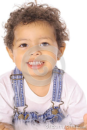 Adorable little toddler Stock Photo