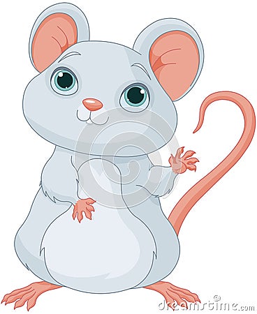 Adorable Mice Vector Illustration