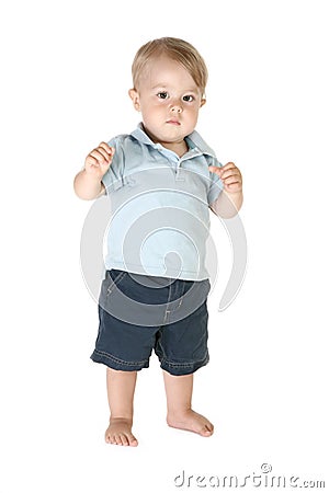 Adorable One Year Old Stock Photo