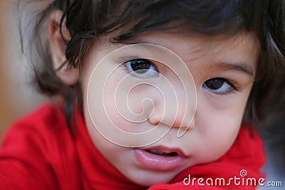 Adorable toddler Stock Photo