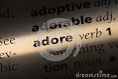 adore Stock Photo