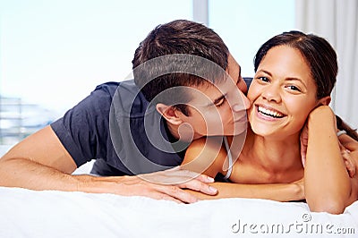 Multiracial couple Stock Photo