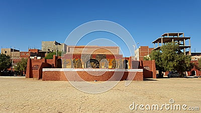 Adrar city Stock Photo