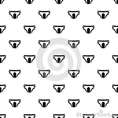 Adult diapers pattern, simple style Vector Illustration