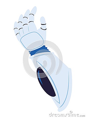 advanced robotics automation Vector Illustration