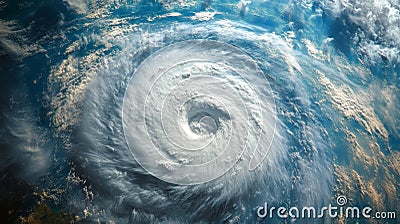 Advanced Satellite Imagery of Dynamic Weather Patterns and Phenomena Stock Photo