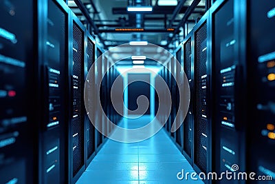 Advanced VPS Storage Solution Stock Photo