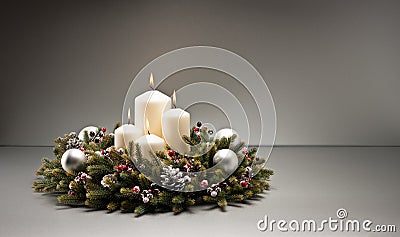 Advent wreath Stock Photo