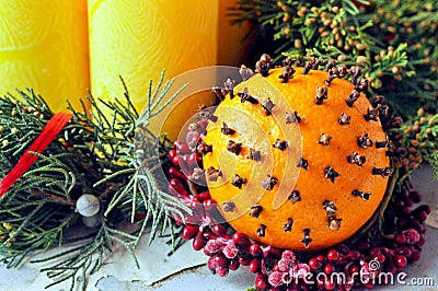 Advent wreath Stock Photo