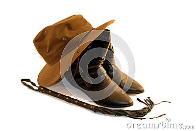 Adventure kit Stock Photo