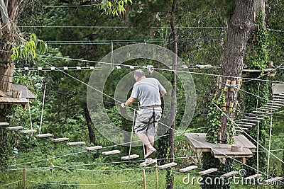 ADVENTURE PARK Editorial Stock Photo