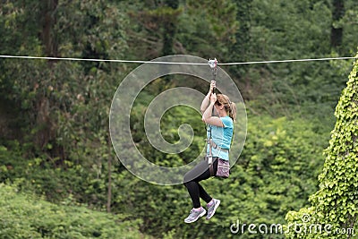 ADVENTURE PARK Editorial Stock Photo