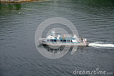 Adventure Sitka`s Kalinin Express cruise boat Stock Photo