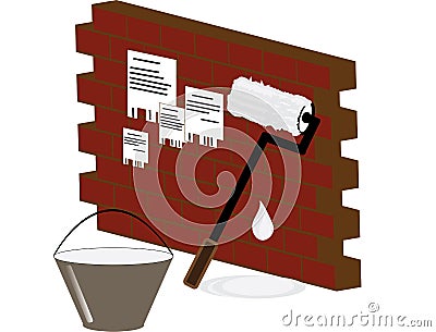 Advertisement Vector Illustration