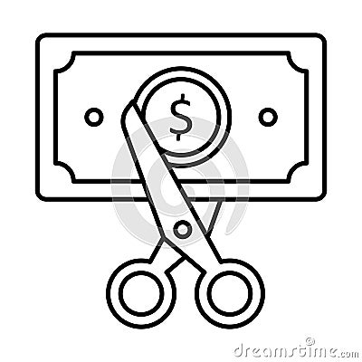 Advertisement Line Style vector icon which can easily modify or edit Vector Illustration