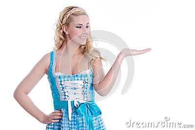 Advertising for Oktoberfest Stock Photo