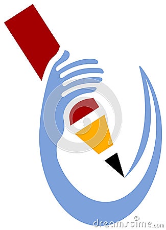 Advertising studio logo Vector Illustration