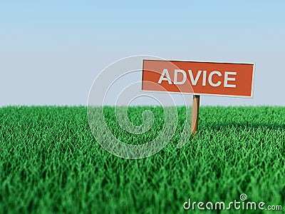 Advice concept Stock Photo