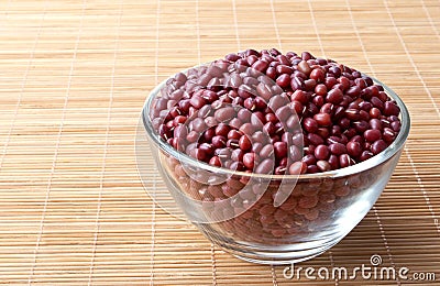 Adzuki beans Stock Photo