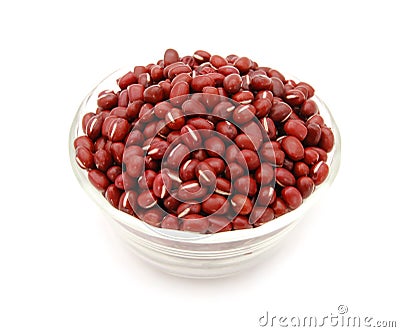 Adzuki beans Stock Photo