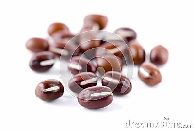 Adzuki Beans Stock Photo