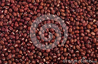 Adzuki Beans Stock Photo