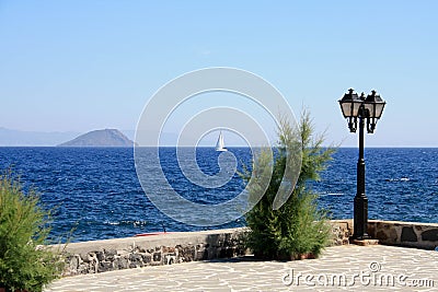 Aegean Sea Stock Photo