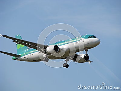 Aer Lingus Irish Airlines Editorial Stock Photo