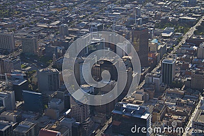 Aerial adelaide city Editorial Stock Photo