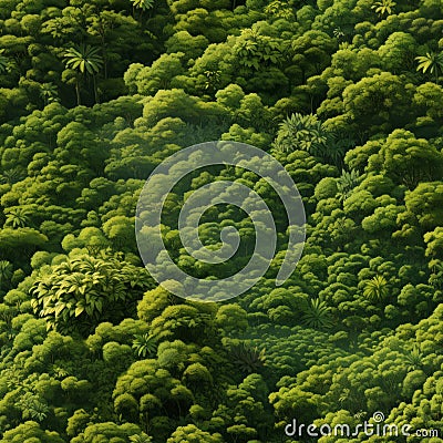 Aerial forest pattern enchanting view of natures serene beauty and captivating allure Stock Photo