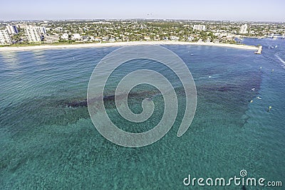 Aerial Fort Lauderdale, Florida Stock Photo