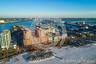 Beach resorts Clearwater Florida USA Stock Photo