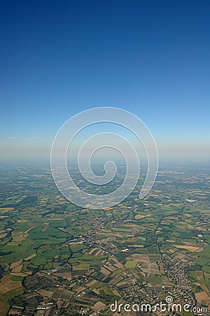 Aerial photo Stock Photo