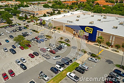 Aerial photo Best Buy Orlando FL Editorial Stock Photo