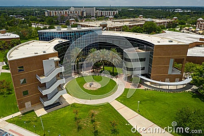 Aerial photo UCF Teaching Academy University of Central Florida Orlando Stock Photo