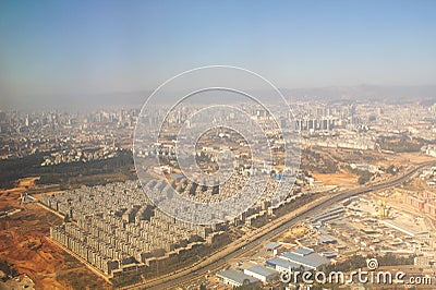 Aerial Photography Stock Photo