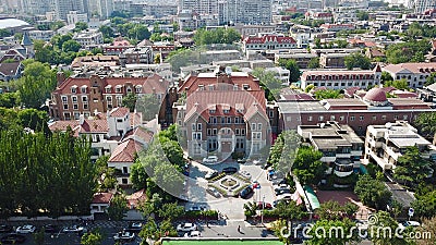 Aerial Scenery in Tianjin Editorial Stock Photo