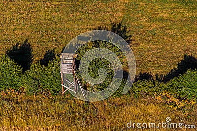 Hunting lookout Stock Photo