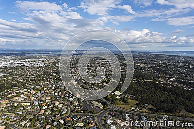 Auckland City Stock Photo