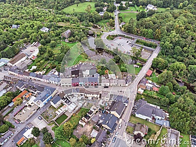 Aerial View of Cong Stock Photo