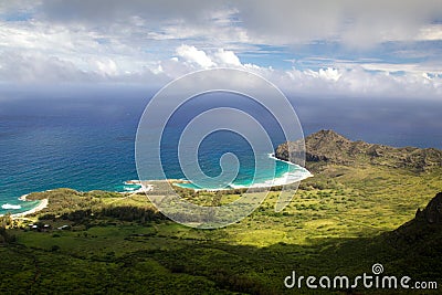 East Coast of Kauai Stock Photo