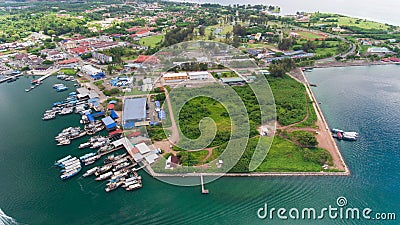 Kudat Town Stock Photo