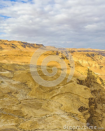 Masada National Park, Judea, Israel Stock Photo