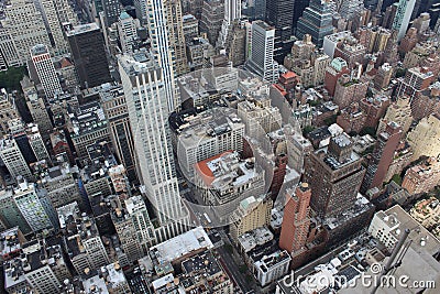 New York City from above Stock Photo