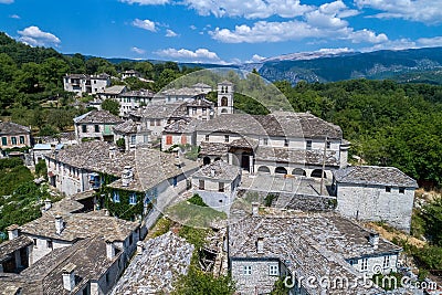 Dilofo of Zagorochoria, Epirus, Western Greece Stock Photo