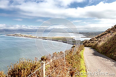 Rossbeigh strand beach Stock Photo