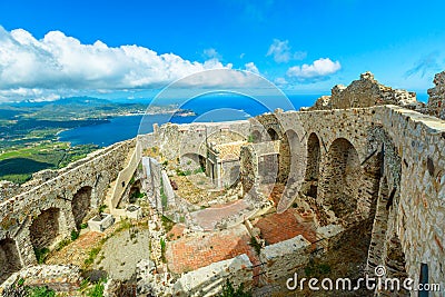 Volterraio Castle Elba Stock Photo