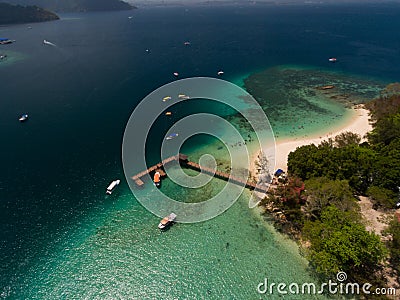 Sapi Island,Sabah Stock Photo