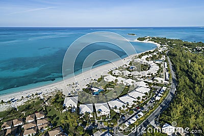 Treasure Cay Resort Beach 1 Stock Photo