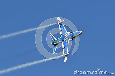 Aero Baltic Show in Gdynia, Poland. Editorial Stock Photo